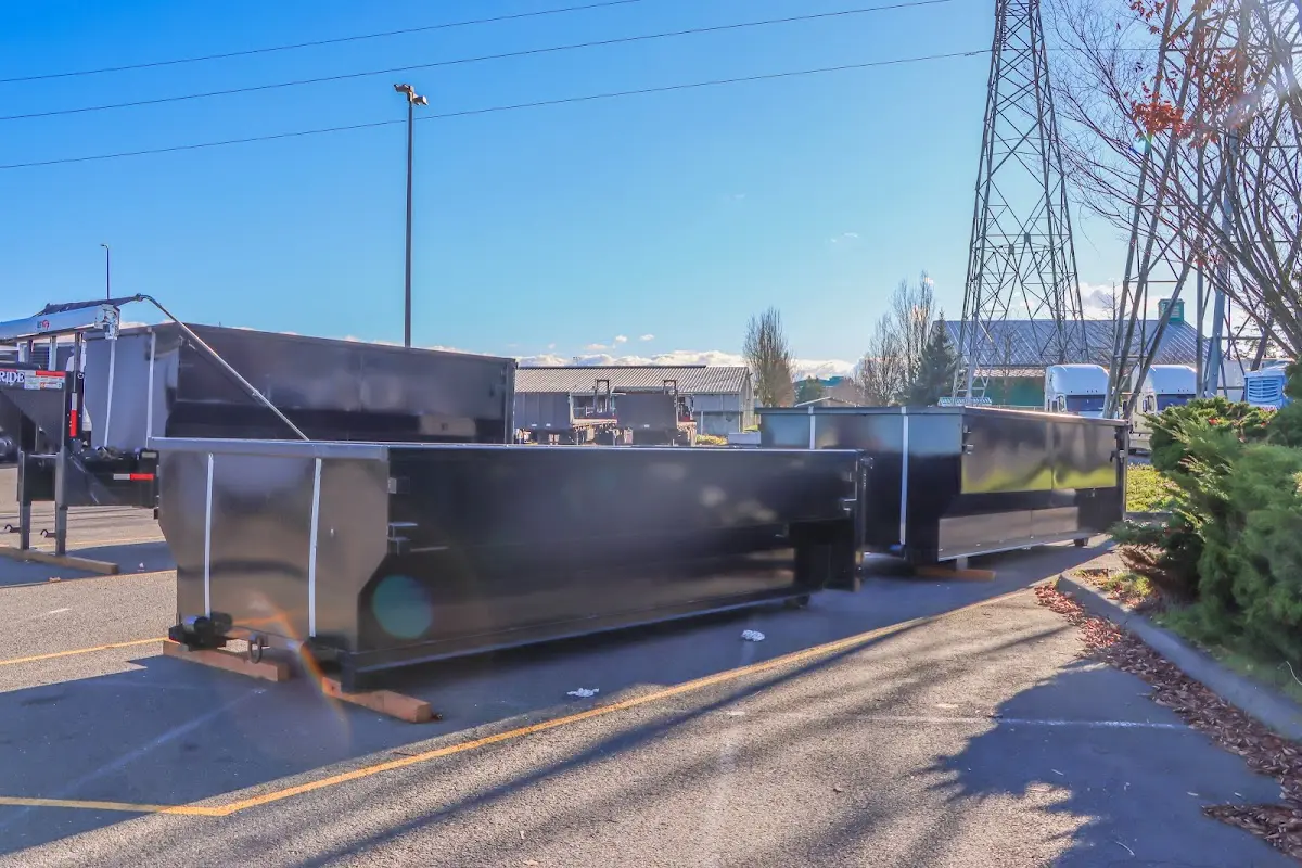 Professional dumpster rental and junk removal service in Piney